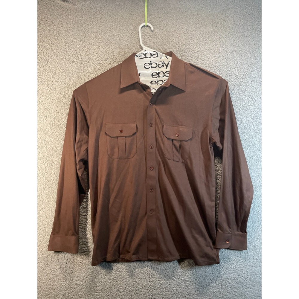 VTG Classics By Palmland Long Sleeve Polo Shirt Men's XL‎ Red